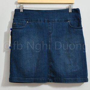 - S.C. & CO Ladies' Denim Skort BLUE‎